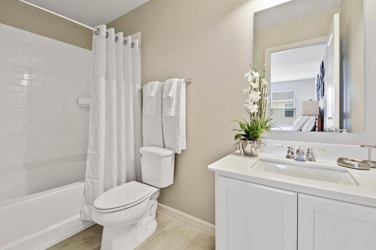 Stunning 4 Bd W/ Gameroom Close To Disney 5110K キシミー エクステリア 写真